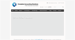 Desktop Screenshot of completeaccounting.ca